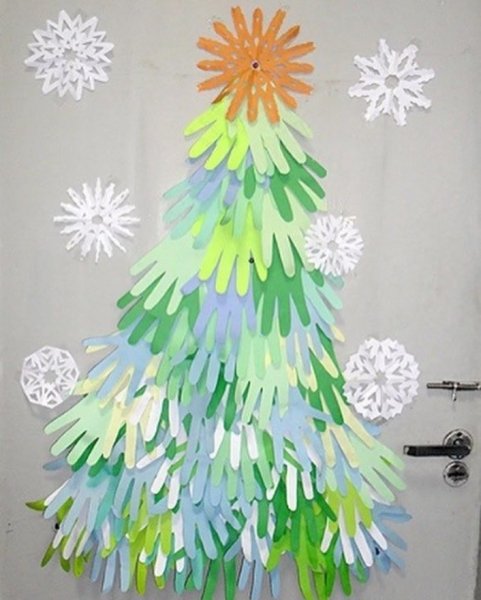 Открытка к новому году в ДОУ