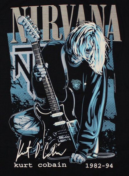 Плакат Kurt Cobain Nirvana