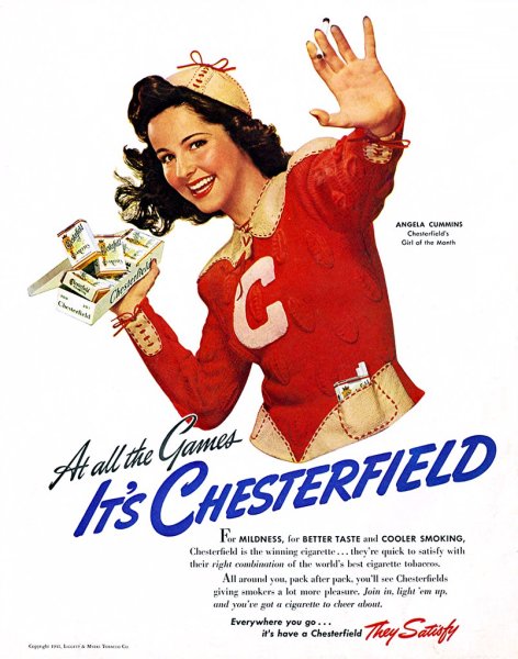 Рекламные плакаты Америки