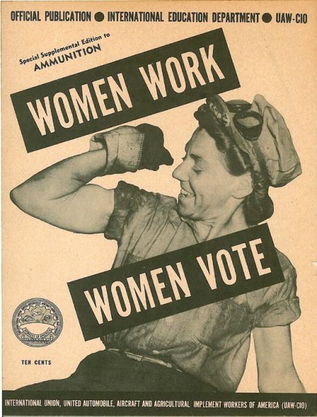 Плакаты американских феминисток