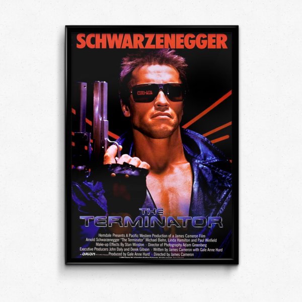 Терминатор плакат из 90