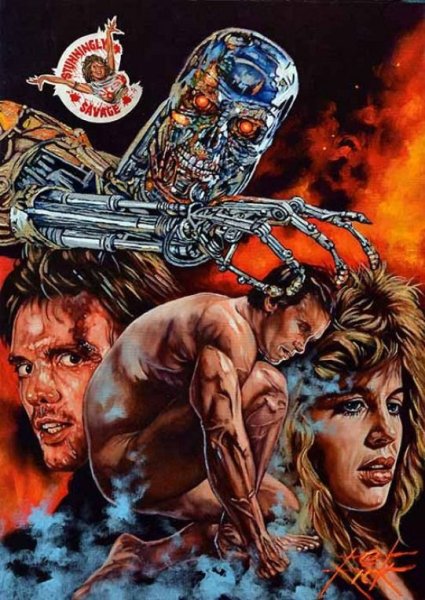 Постер Арнольда Шварценеггера из 90