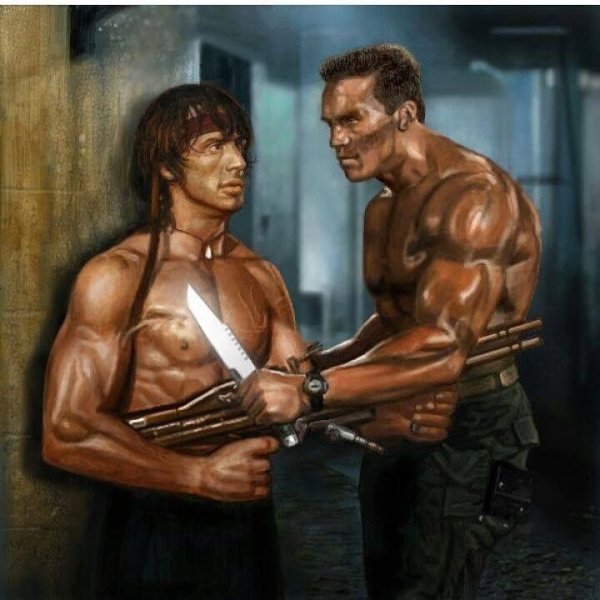 Арнольд Шварценеггер Рэмбо