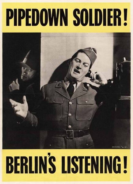 Плакат не Болтай