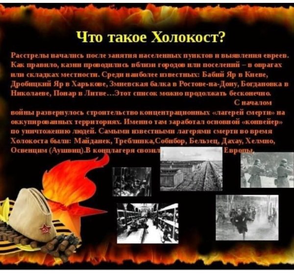 Жертвы Холокоста презентация