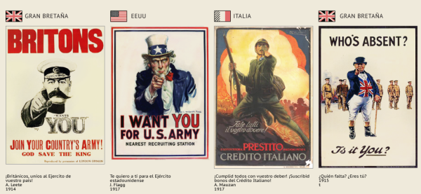 Итальянский плакат опора на собственные силы