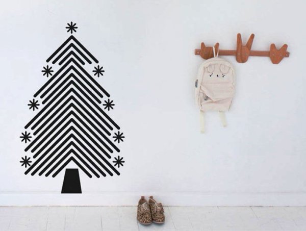 Стильные новогодние постеры