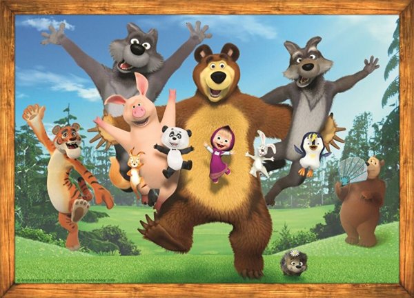 Маша и медведь персонажи