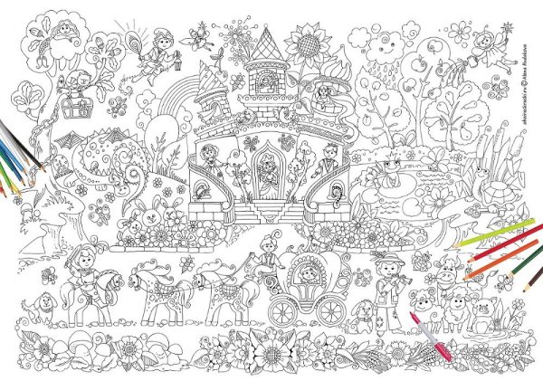 Раскраски Куроми большая