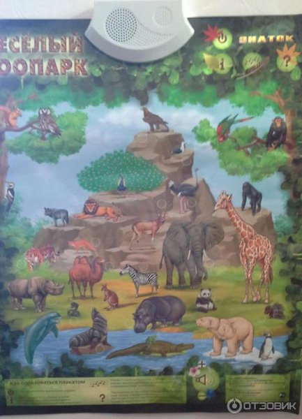 Знаток веселый зоопарк