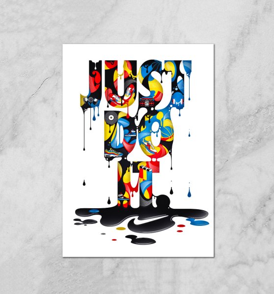 Just do it плакат