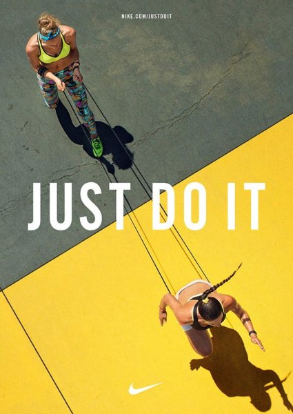 Реклама Nike just do it