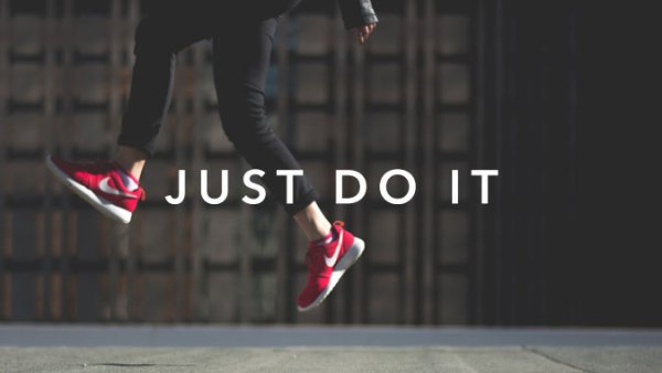Реклама Nike just do it