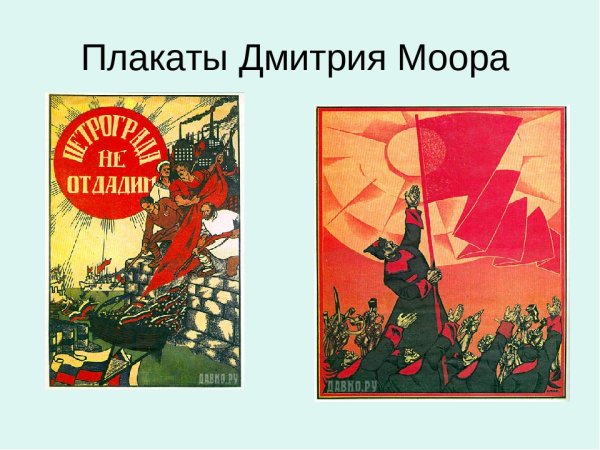 Дмитрий Моор (Орлов) ты записался добровольцем. 1920