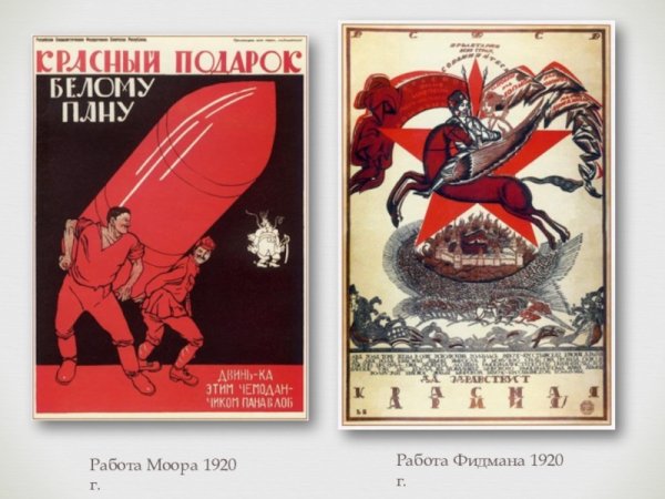 Плакат Моора Врангель еще жив