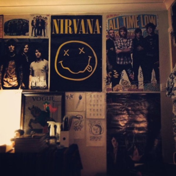 Коллаж в розовых тонах