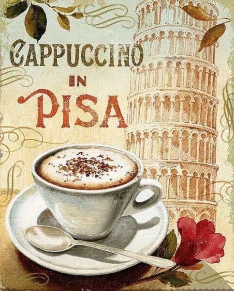 Винтажные постеры кофе