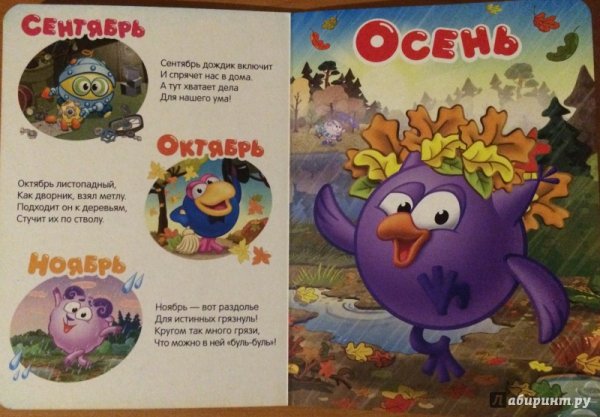 Сттихихи про смешариков