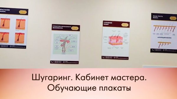 Плакаты по депиляции