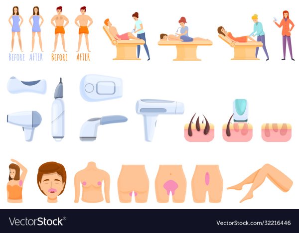 Лазерная эпиляция вектор