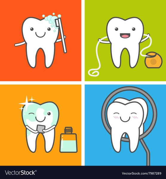 Плакат гигиена зубов