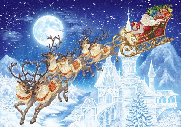 Новогодние иллюстрации Марины Касперской