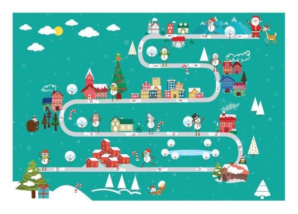 Новогодний квест для детей