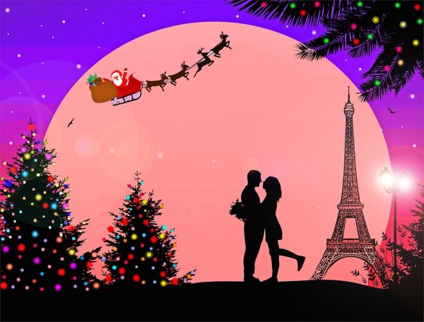 Рождество в Париже