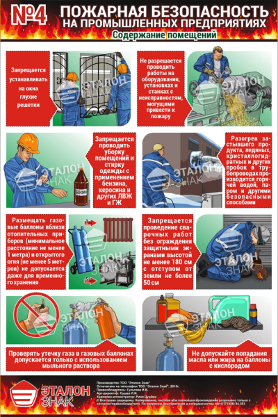 Пожарная безопасность на предприятии