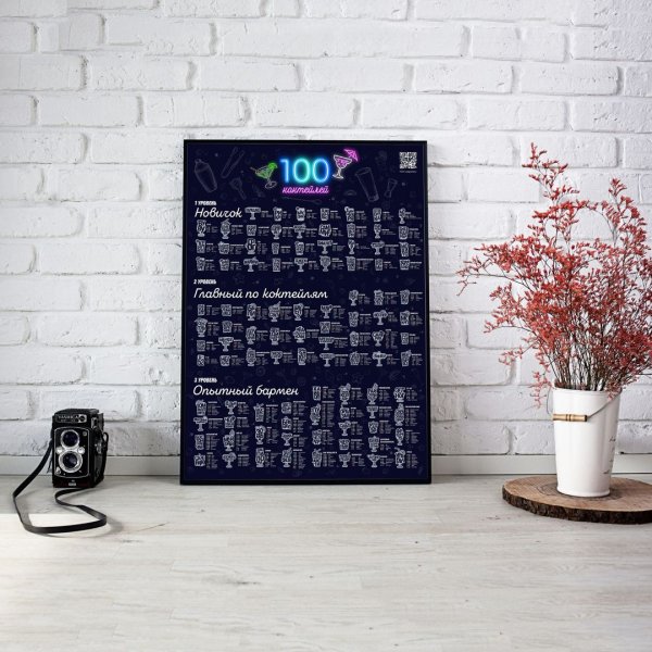 Скретч Постер