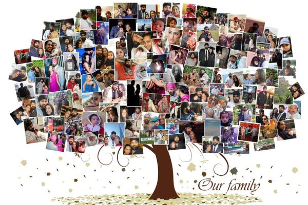 Коллаж из фотографий