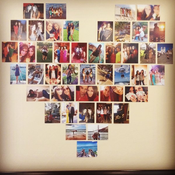 Коллаж сердце