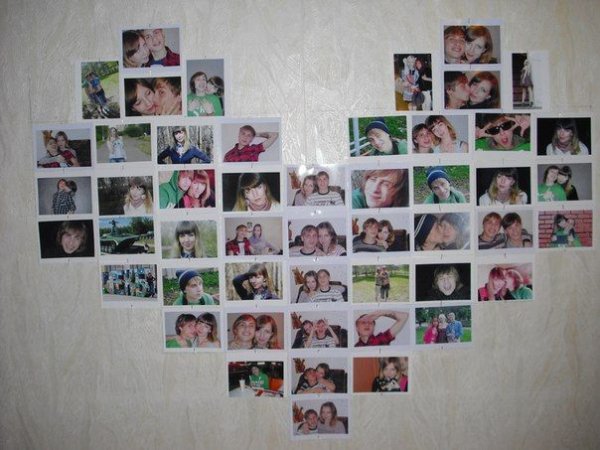 Оформление ватмана с фотографиями