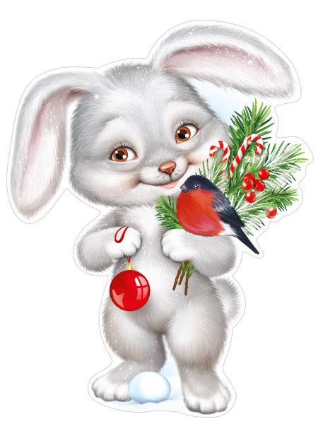 Зайчик новый год