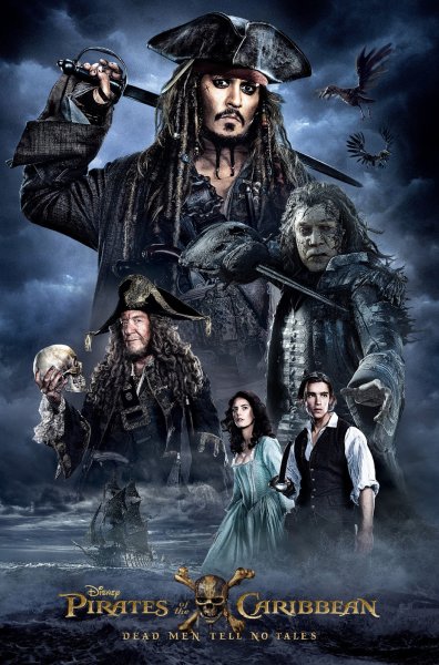 Постер Pirates of the Caribbean: Dead men tell no Tales