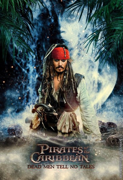 Постер к фильму пираты Карибского моря 5