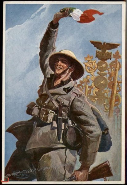 Итальянские агитационные плакаты второй мировой