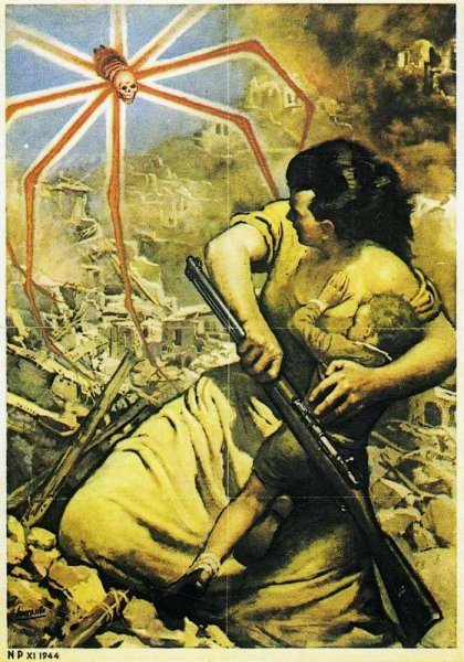 Итальянские агитационные плакаты второй мировой