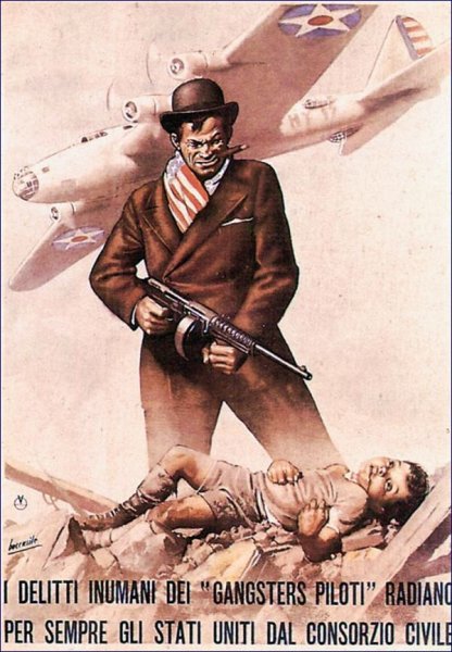 Итальянские военные плакаты второй мировой