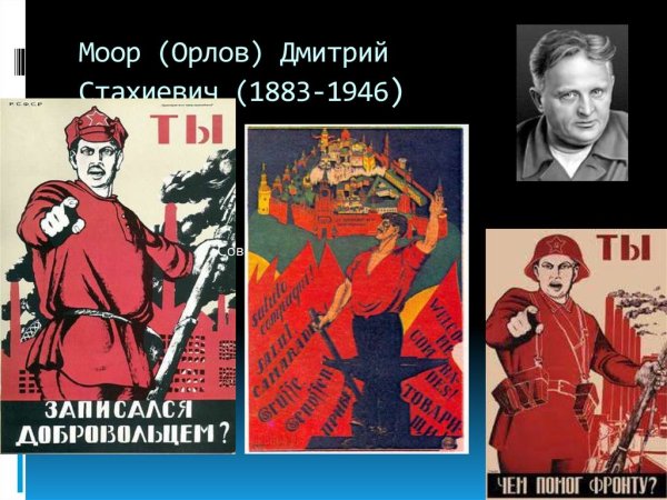 Моор Дмитрий Стахиевич плакаты