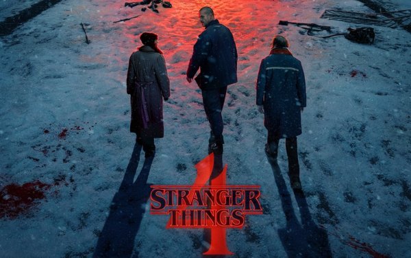 Очень странные дела сериал 4 сезон Постер