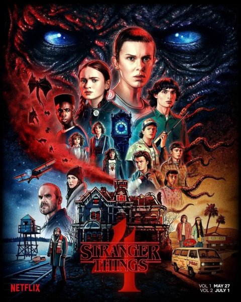Stranger things 4 poster