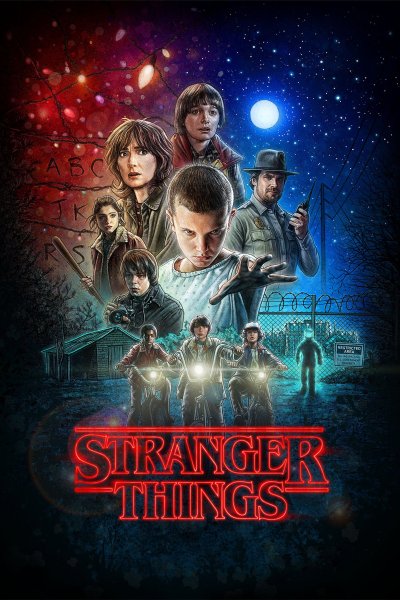 Stranger things плакат