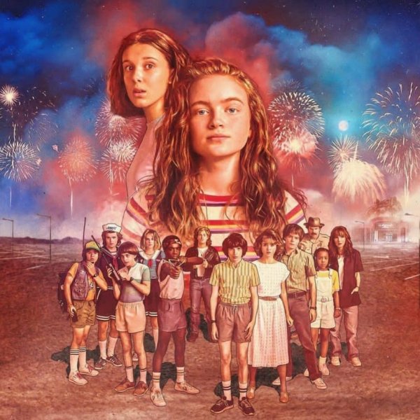 Stranger things 1 сезон Постер