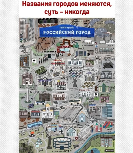 Карта любого города Варламов