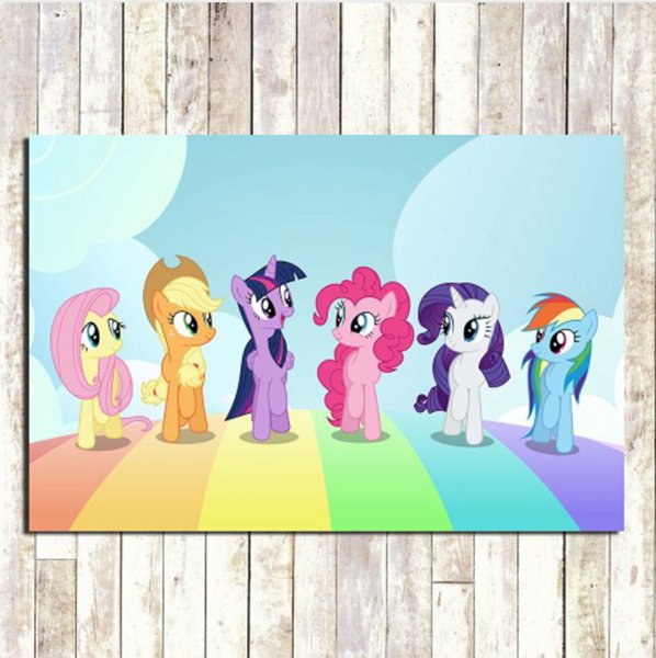 Постеры на стену с пони