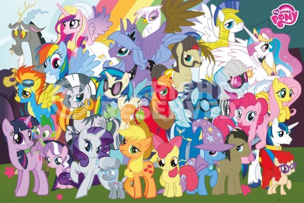 Мой маленький пони все герои