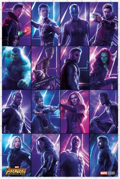 Мстители война бесконечности герои