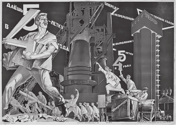 Советские плакаты индустриализация