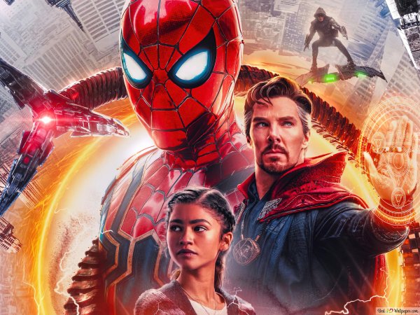 Человек паук новый год